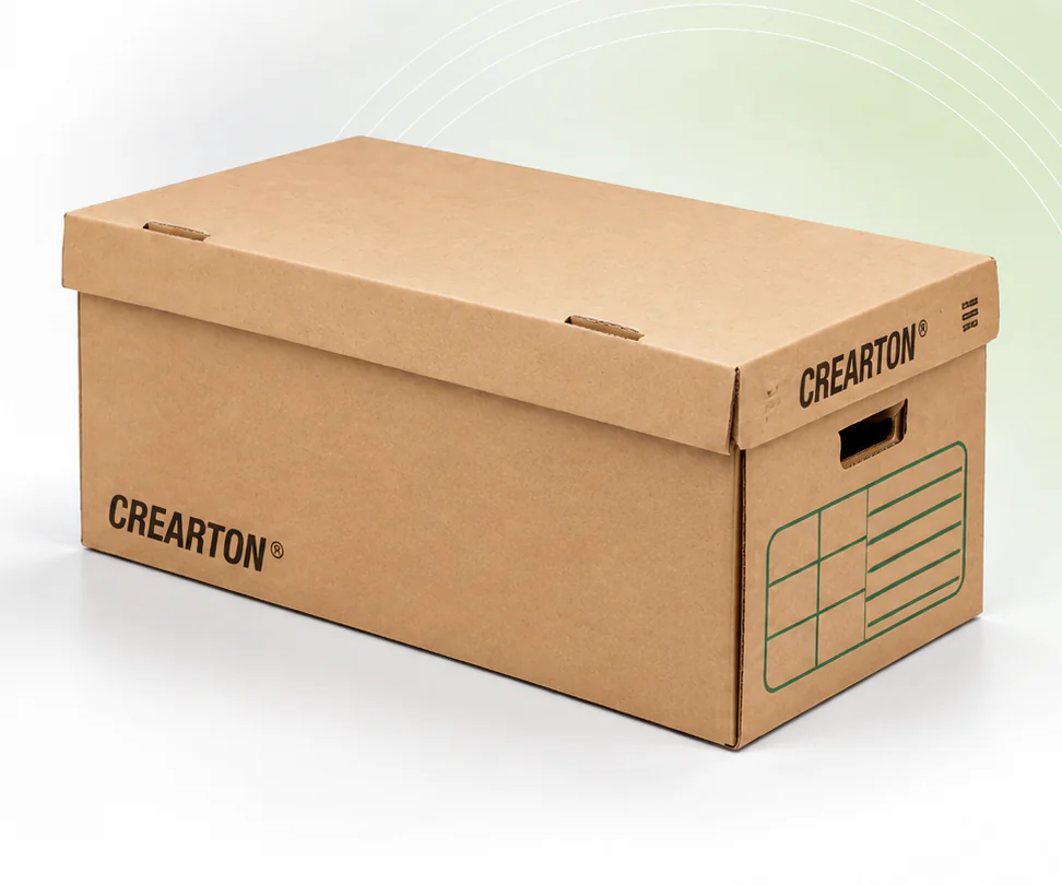Caja para archivo CREARTON® ECO-079 con tapa